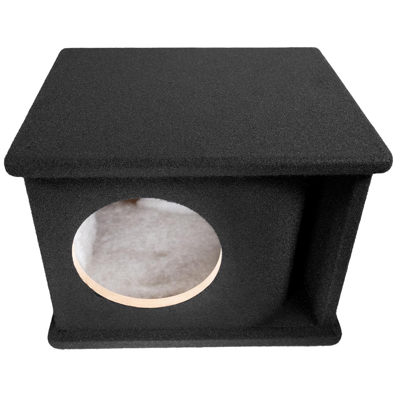 Qpower QHP108V Single 8-Inch Curved Vent Port Woofer Enclosure