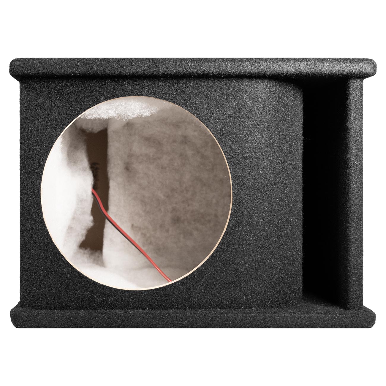 Qpower QHP110V Single 10-Inch Curved Vent Port Woofer Enclosure