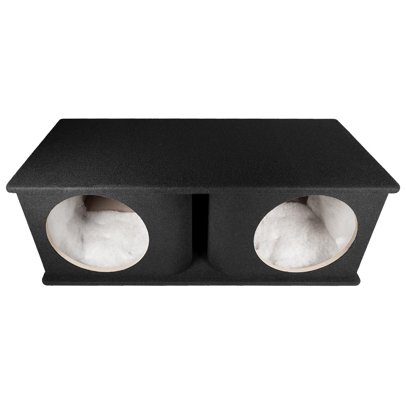 Qpower QHP212V Dual 12-Inch Curved Vent Port Empty Woofer Enclosure