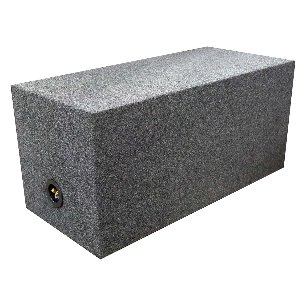 Qpower MSPQ12E 12-Inch Square Style Empty Woofer Box (Pair) - View 3