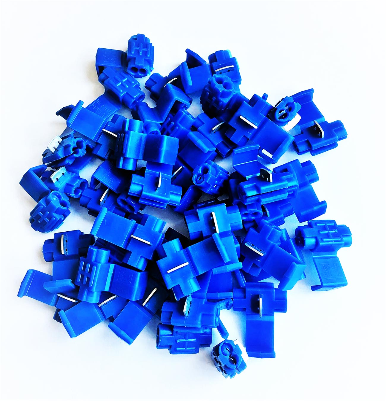 Xscorpion Quick Splice Snap Taps 14/16 Gauge - Blue, 50-Pack