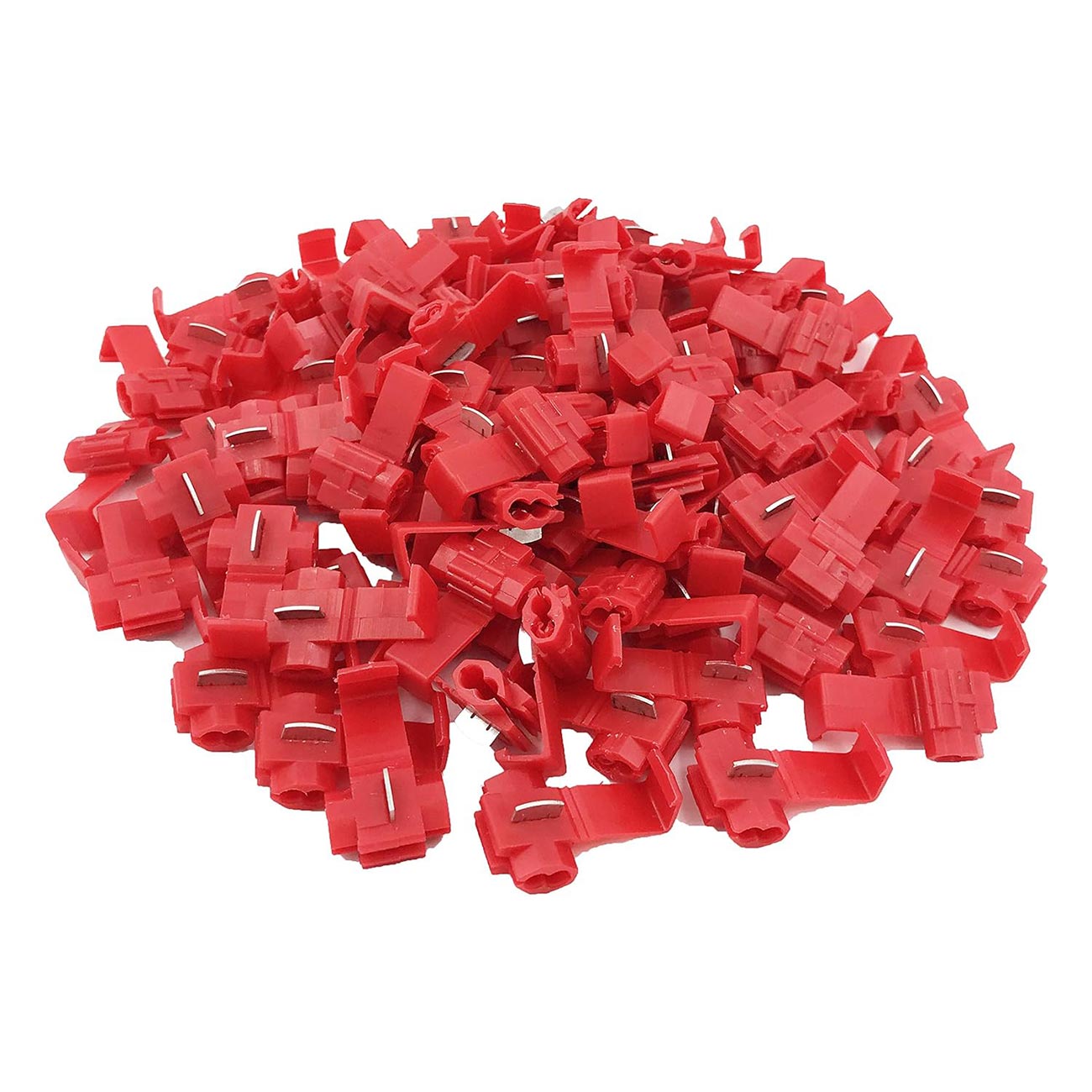 Xscorpion Quick Splice Snap Taps 18/22 gauge - Red, 50 Pack