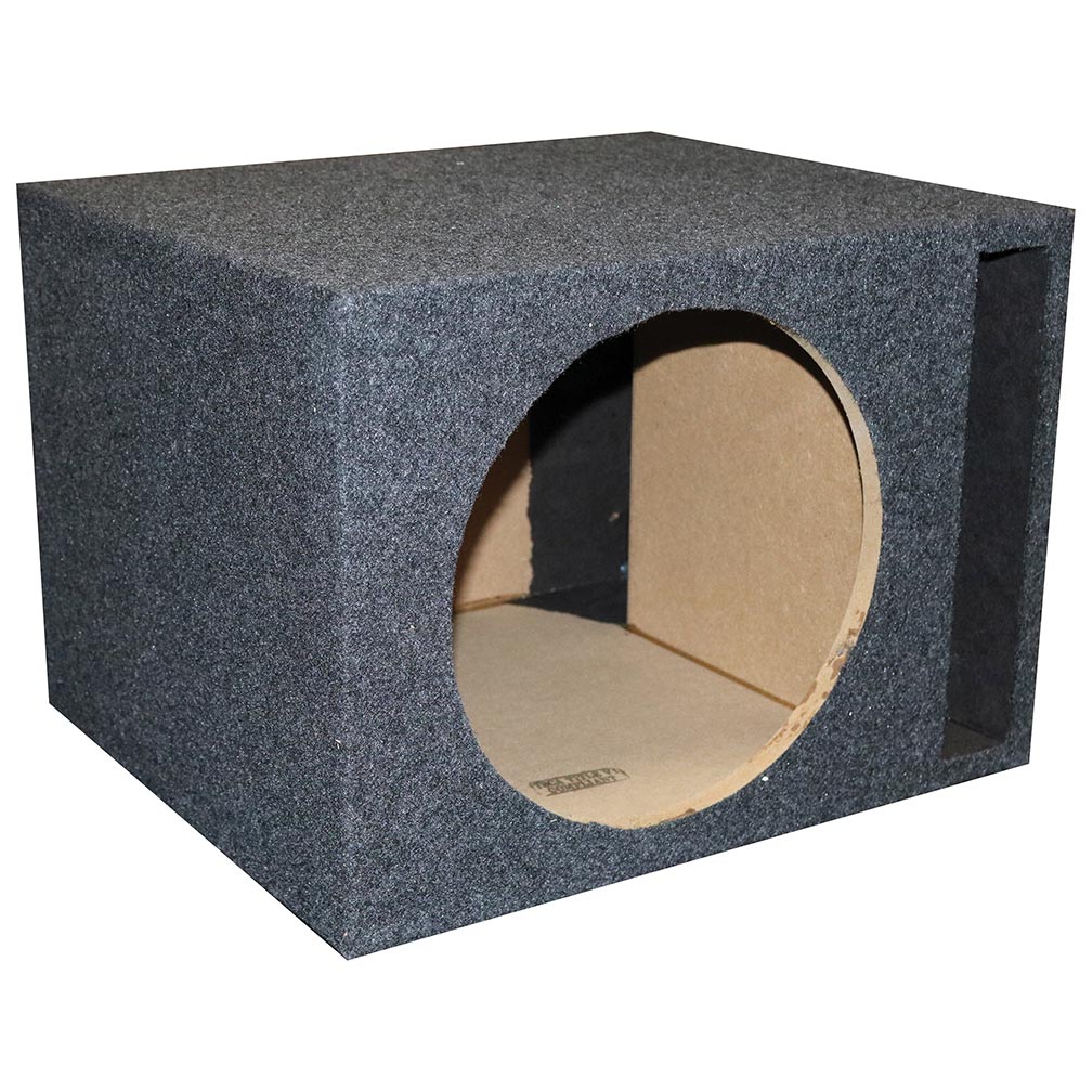 Qpower Single 12-Inch Slot-Ported Vented Woofer Enclosure - View 3