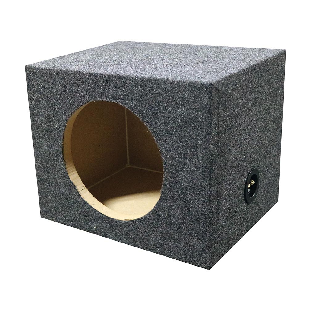 Qpower Single 12-Inch Heavy Duty Sealed Empty Woofer Box - View 1