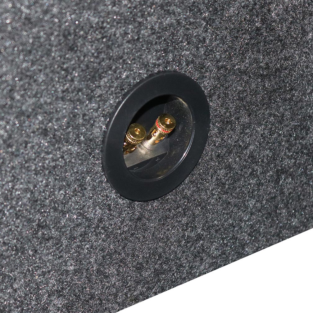 Qpower Single 12-Inch Heavy Duty Sealed Empty Woofer Box - View 3
