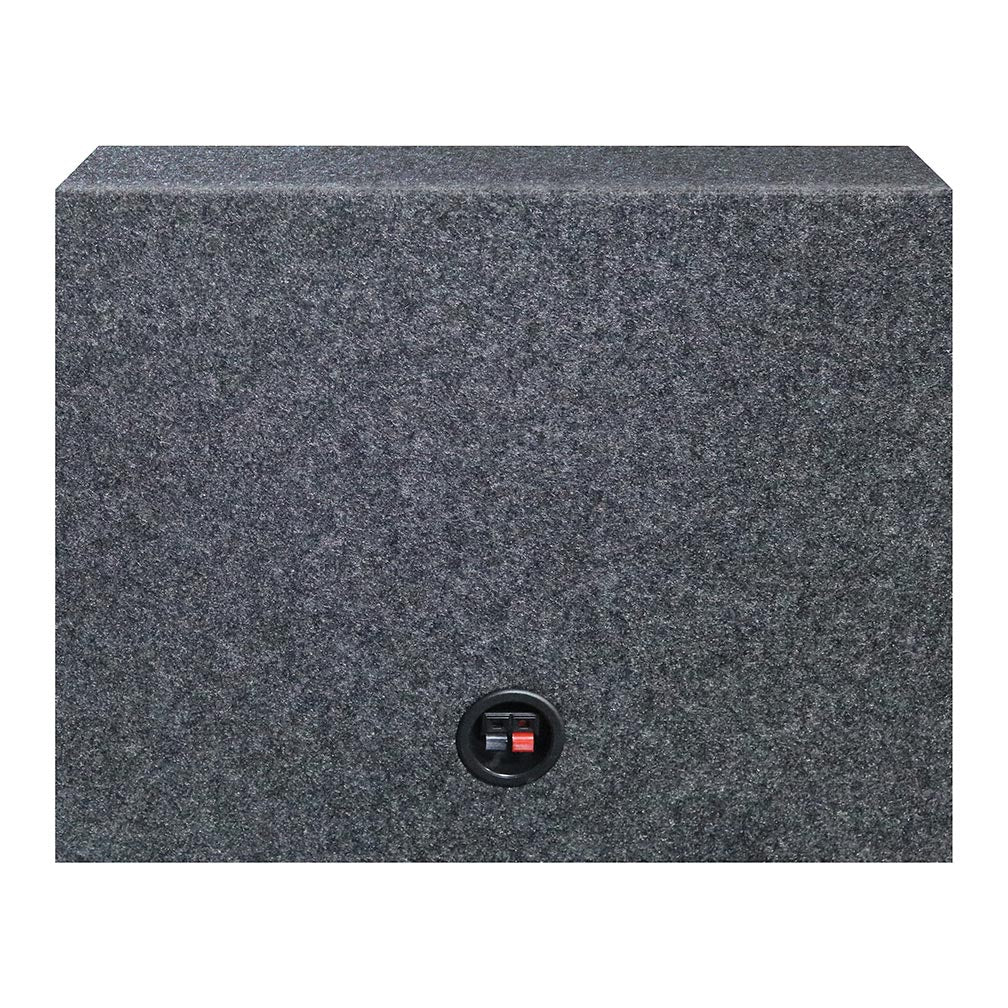 QPower QTW10S Single 10-Inch Sealed Angled Empty Woofer Boxes (Pair) - View 2