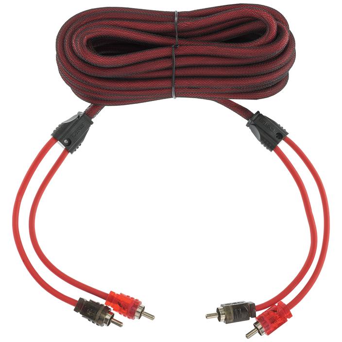 DS18 R20DS 20Ft. 2-Channel Ultra Flex 100% Copper OFC RCA Cable