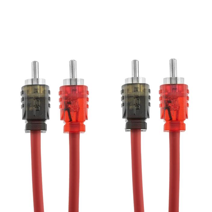 DS18 R20DS 20Ft. 2-Channel Ultra Flex 100% Copper OFC RCA Cable