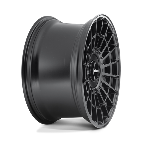 Rotiform R142 LAS-R 19x8.5-Inch Matte Black Wheel, 5x112/5x114.3 Bolt Pattern, 45mm Offset