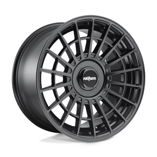 Rotiform R142 LAS-R 19x8.5-Inch Matte Black Wheel, 5x112/5x114.3 Bolt Pattern, 45mm Offset