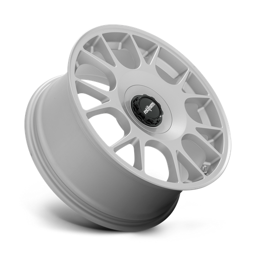 Rotiform R188 TUF-R 19-Inch Satin Silver Wheel, 8.5-Inch Wide, 5x112/5x114.3 Bolt Pattern, 45mm Offset