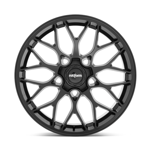Rotiform R190 SGN 20x9 Matte Black Wheel, 5x112 Bolt Pattern, 35mm Offset