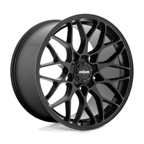 Rotiform R190 SGN 20x9 Matte Black Wheel, 5x112 Bolt Pattern, 35mm Offset