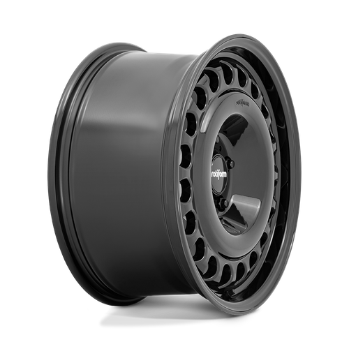 Rotiform R191 STL 18x9 Gloss Black Wheel, 5x120 Bolt Pattern, 30mm Offset