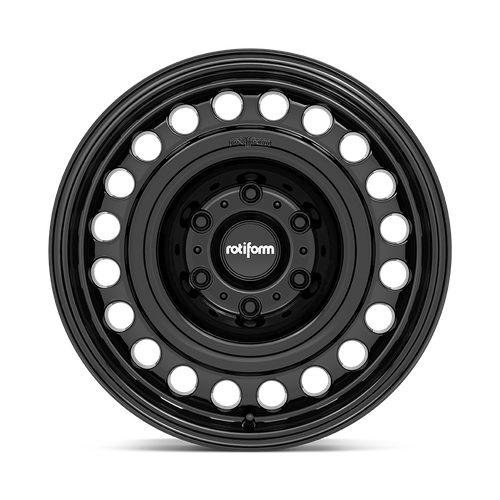 Rotiform R191 STL 17x9 Wheel, 5x5.0 Bolt Pattern, Gloss Black, 0mm Offset