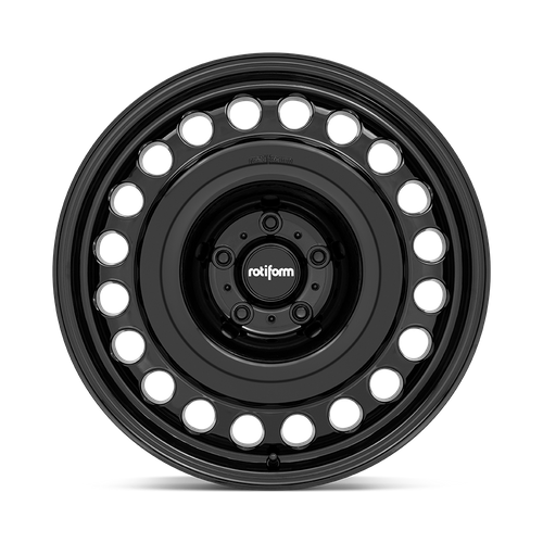 Rotiform R191 STL 20x9 Gloss Black Wheel, 5x130 Bolt Pattern, 30mm Offset