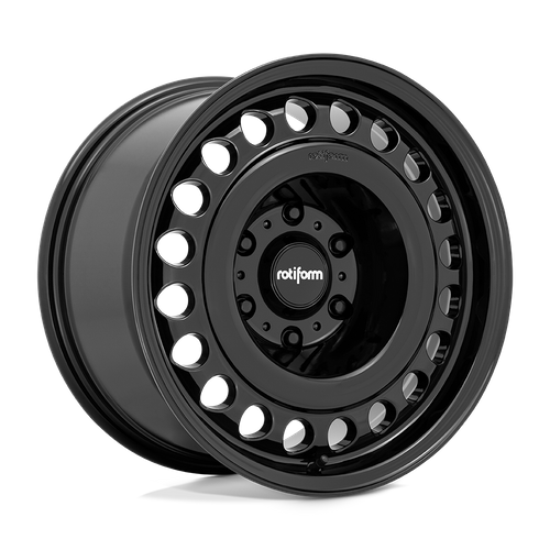 Rotiform R191 STL 17x9 Wheel, 5x5.0 Bolt Pattern, Gloss Black, 0mm Offset