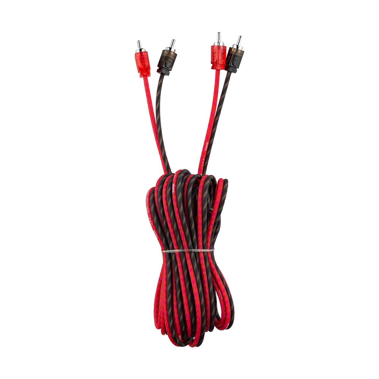 DS18 20Ft. Ultra Flex 100% Copper OFC 2 Channel RCA Cable