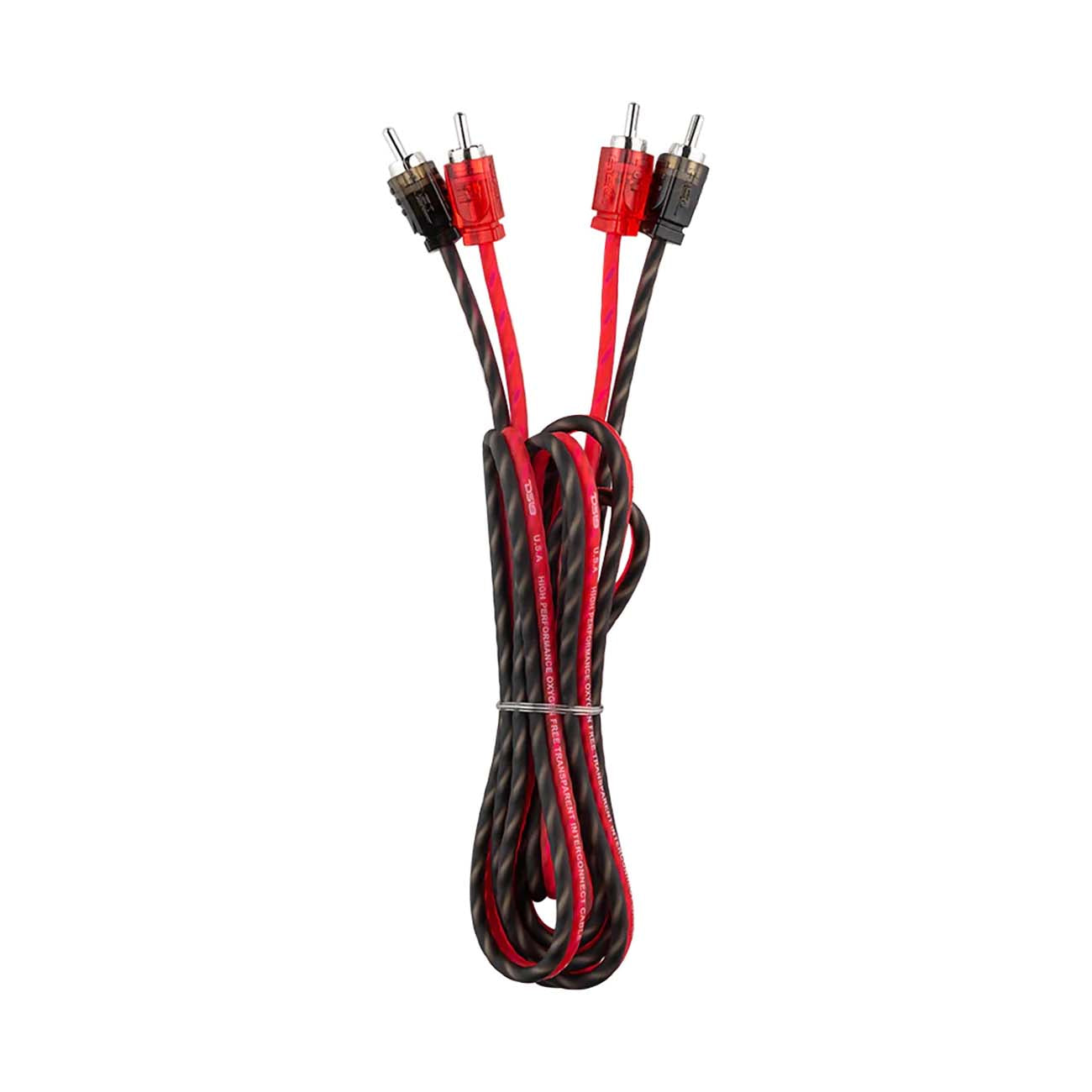 DS18 6Ft. Ultra Flex 100% Copper OFC 2-Channel RCA Cable