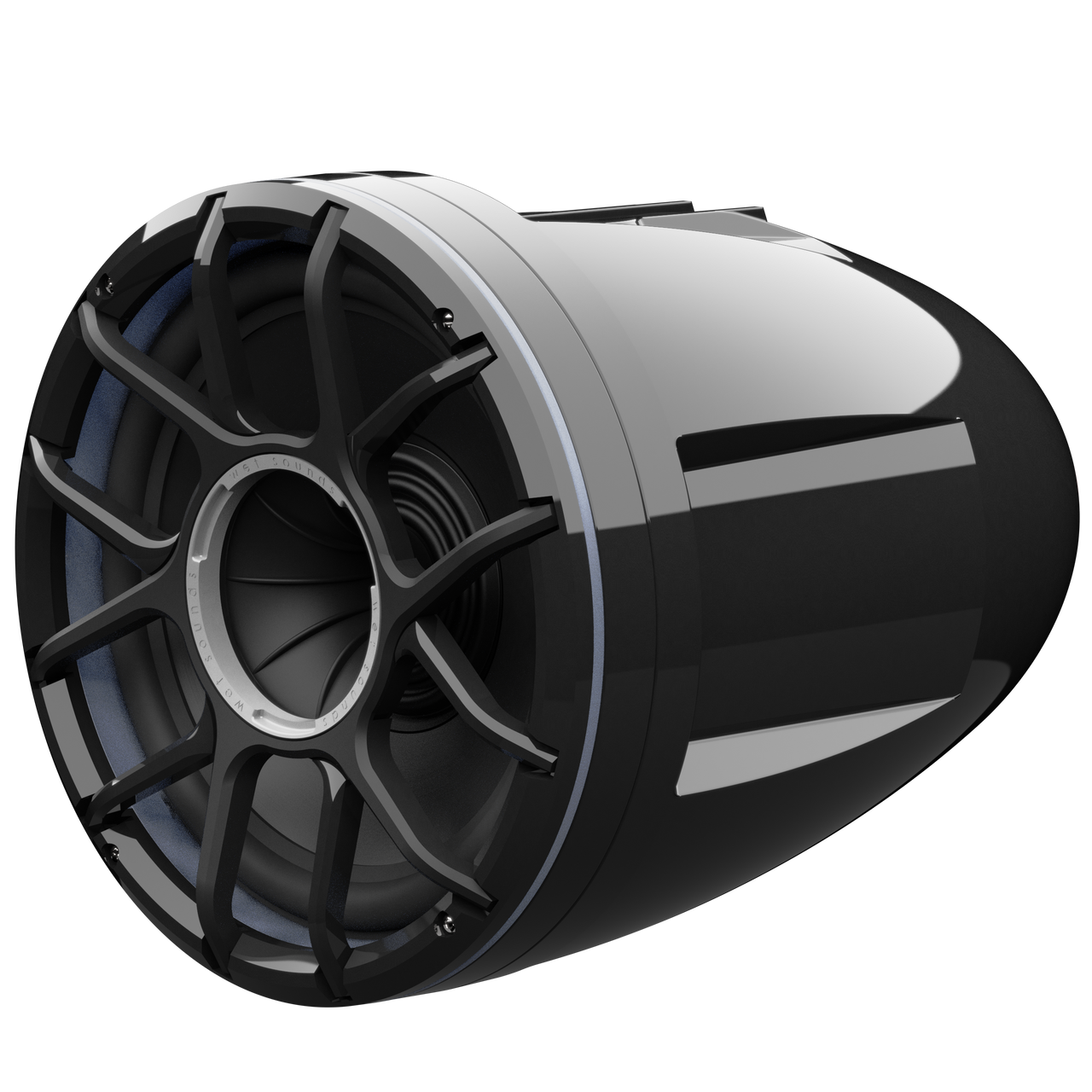 Wet Sounds Rev 10 HD - (Black or White - 3 Grill Options - 7 Multiple Mounts) - View 9