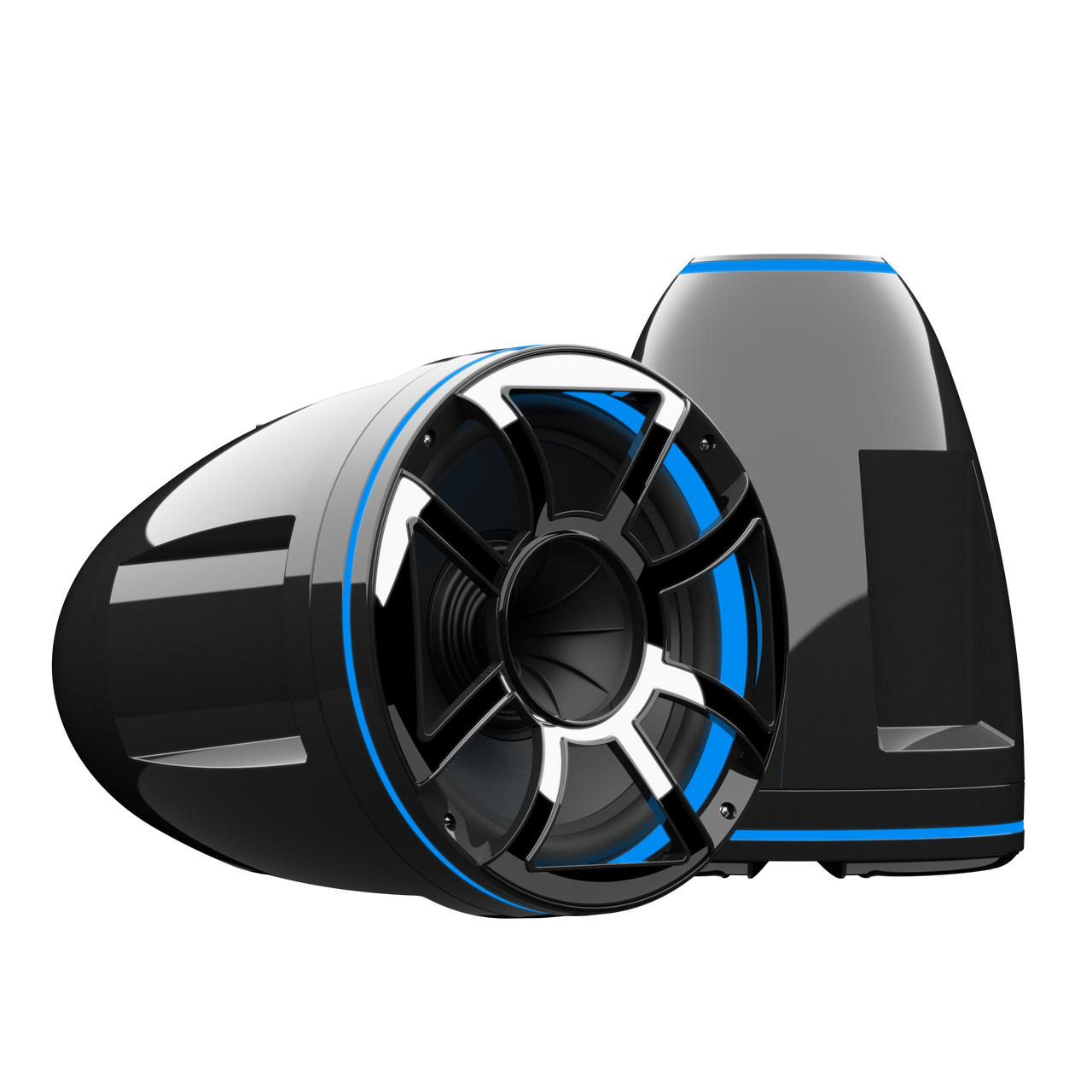 Wet Sounds Rev 10 HD - (Black or White - 3 Grill Options - 7 Multiple Mounts) - View 10