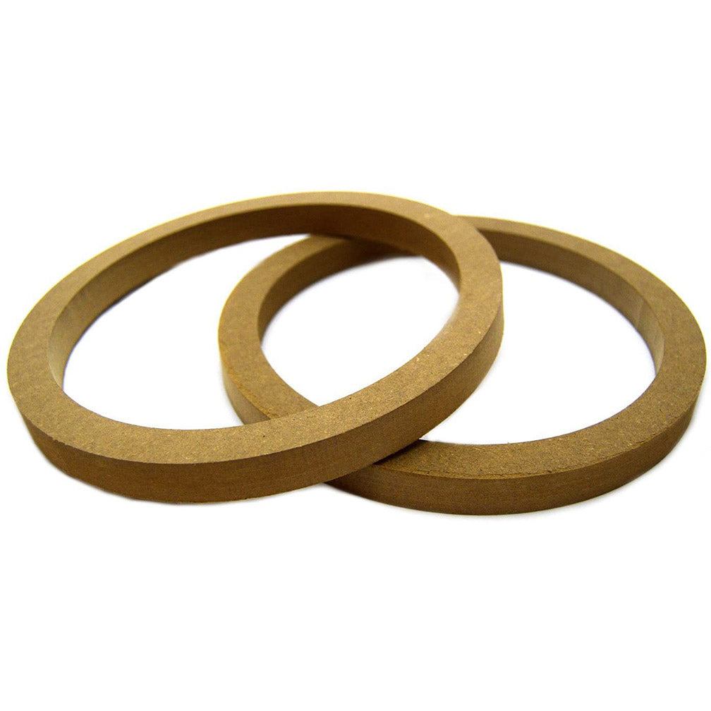 Nippon MDF Speaker Ring Pair - 12 Inch Diameter with 3/4 Inch Extension, Model RING12R