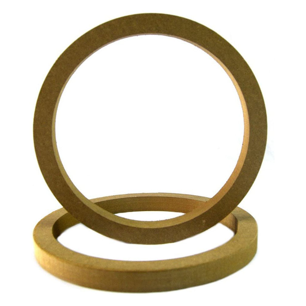 Nippon MDF Speaker Ring 15-Inch Diameter with 3/4-Inch Extension Pair