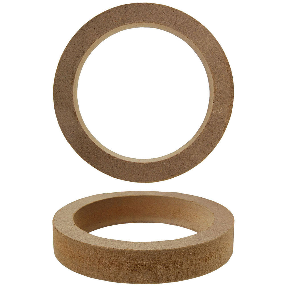Nippon MDF Speaker Ring Extension Pair - Model RING525R for 5-1/4 inch Speakers