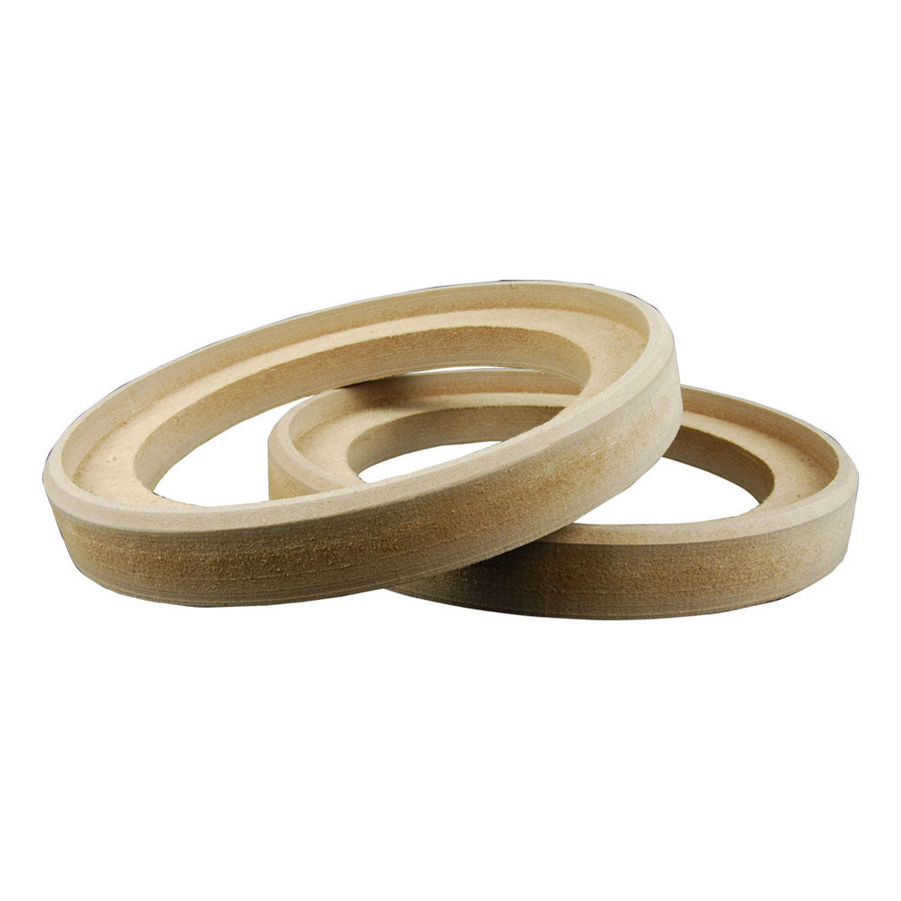 Nippon MDF Speaker Ring - 8 inch Recess with Bevel, Pair