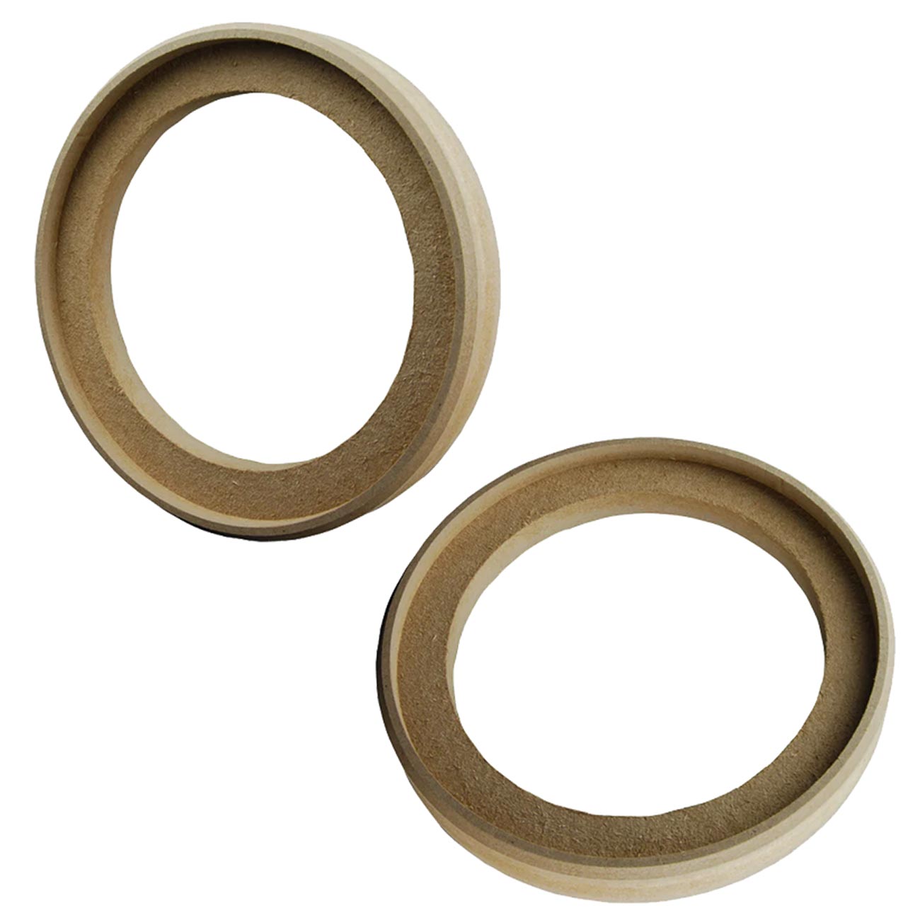 Nippon MDF Speaker Ring - 8 inch Recess with Bevel, Pair