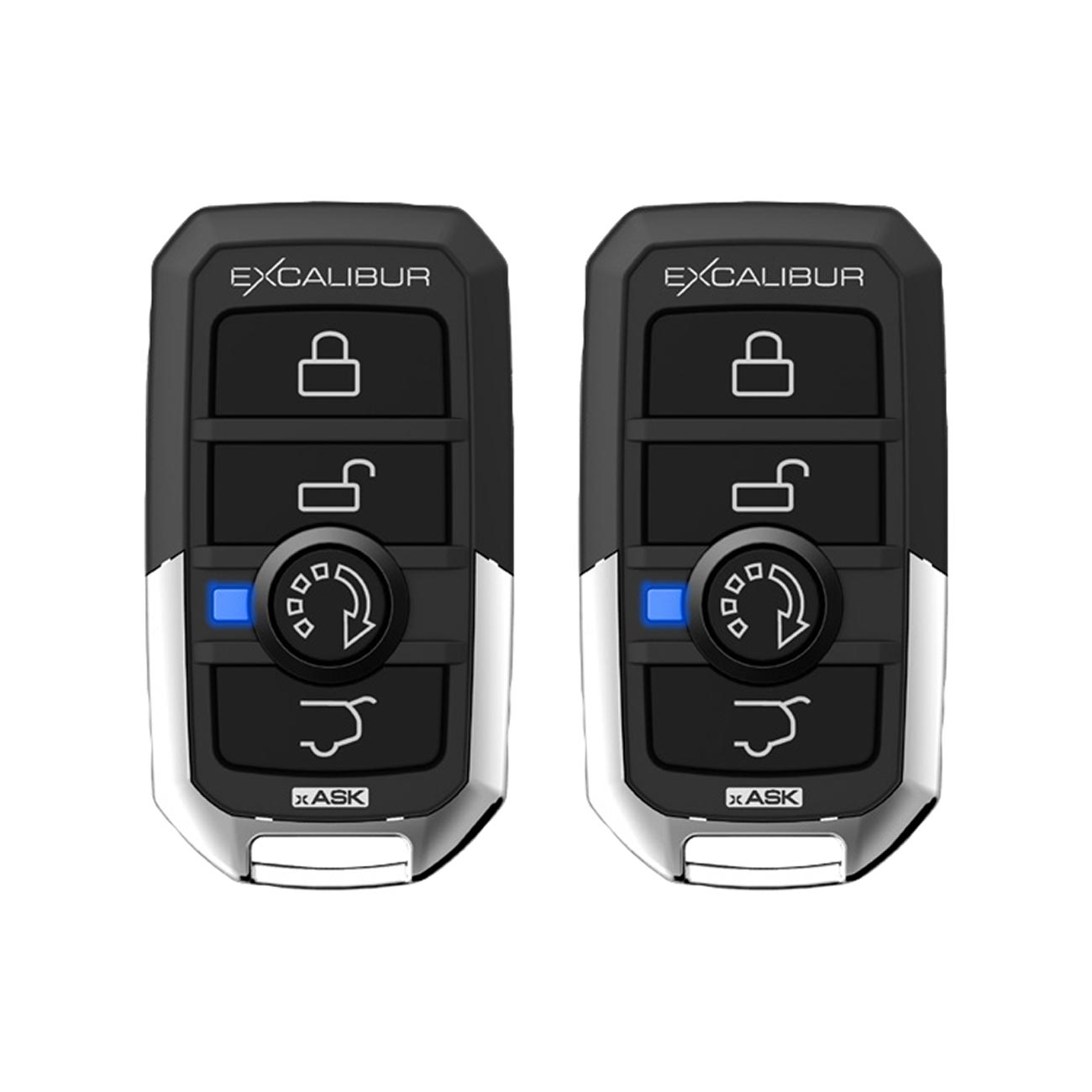 Excalibur 4-Button 1-Way Remote Kit - Up to 1/4 mile Range