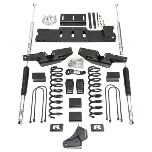ReadyLift Suspension 49-19630 6-Inch Lift Kit Shocks for Ram 3500