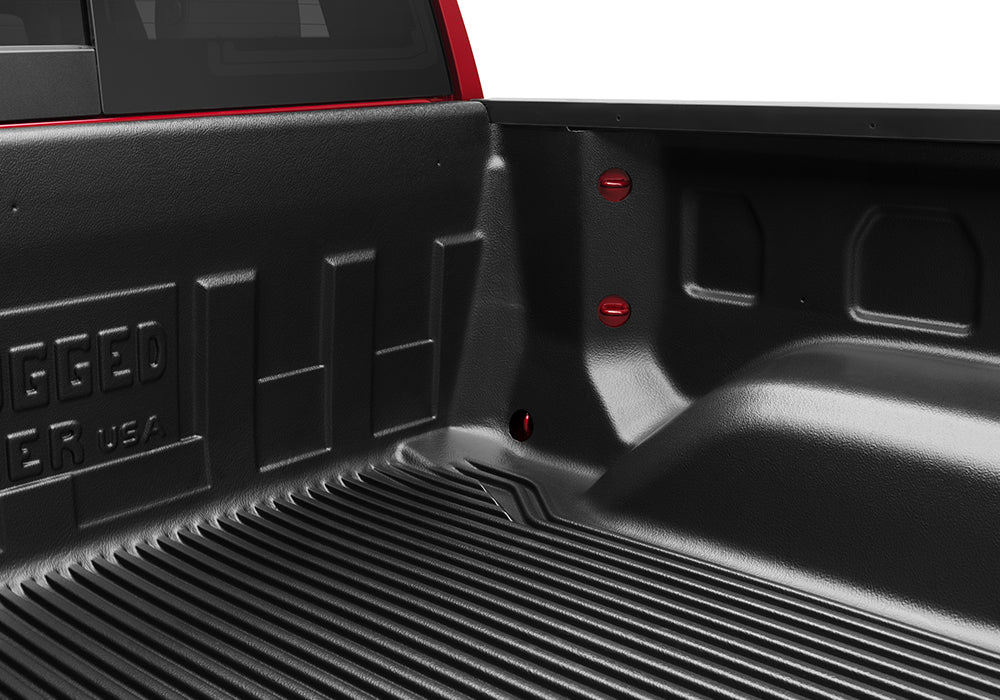 Rugged Liner - C58U19 - Truck Bed Liner -  C58U19 Under Rail Bedliner 19 (New Body Style)-24 Silv/Sierra (w/o CarbonPro Bed) 5'9" - P/N: C58U19