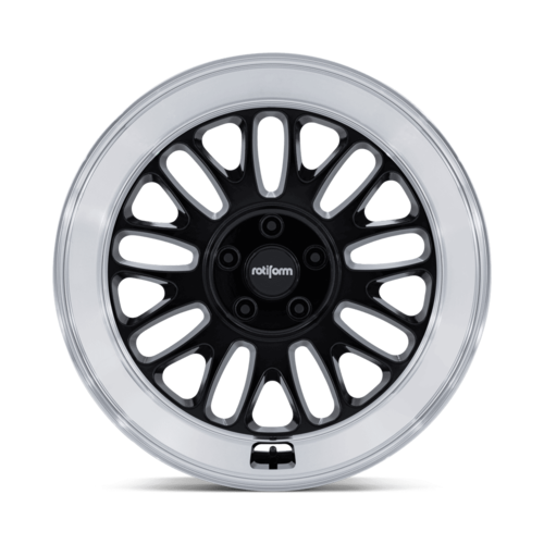 Rotiform RC214 SCP Gloss Black Wheel with Diamond-Cut Lip, 5x4.5 Bolt Pattern