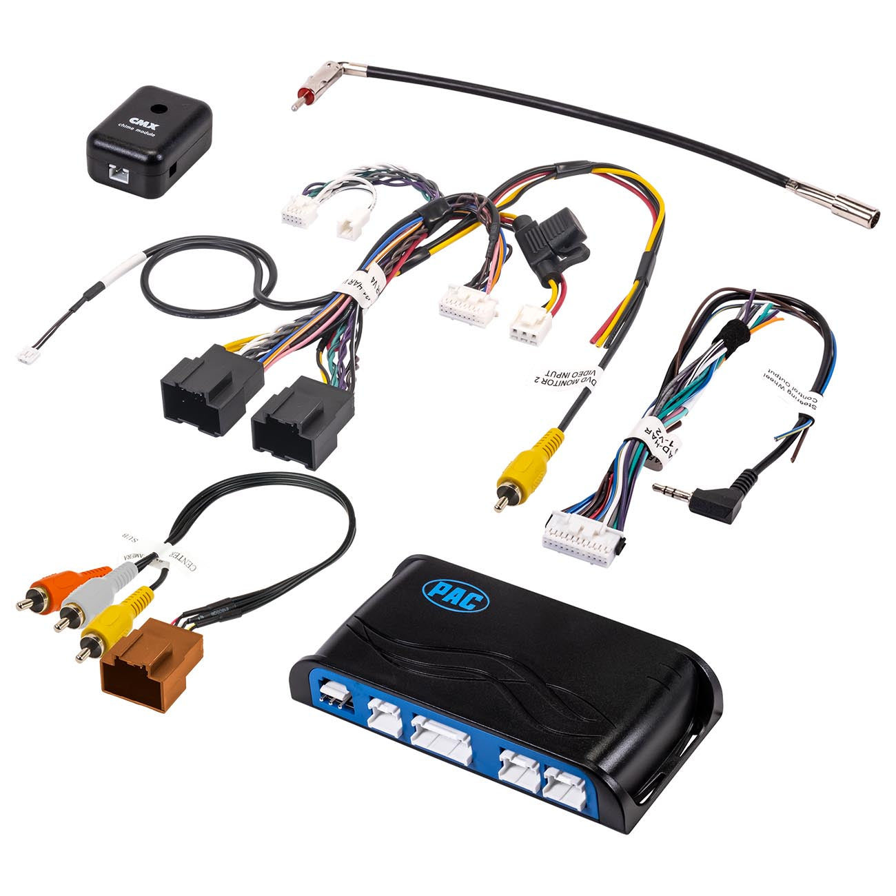 PAC OnStar Radio Replacement Interface and Steering Wheel Control for Select 2006-2017 GM Vehicles
