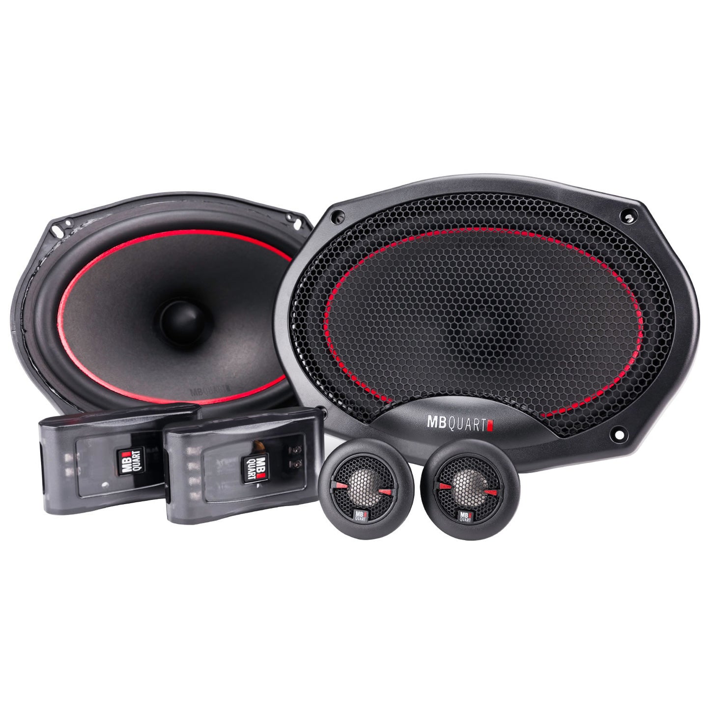 MB Quart RS1-269 - 6x9 Reference Component 2-Way speakers engineered