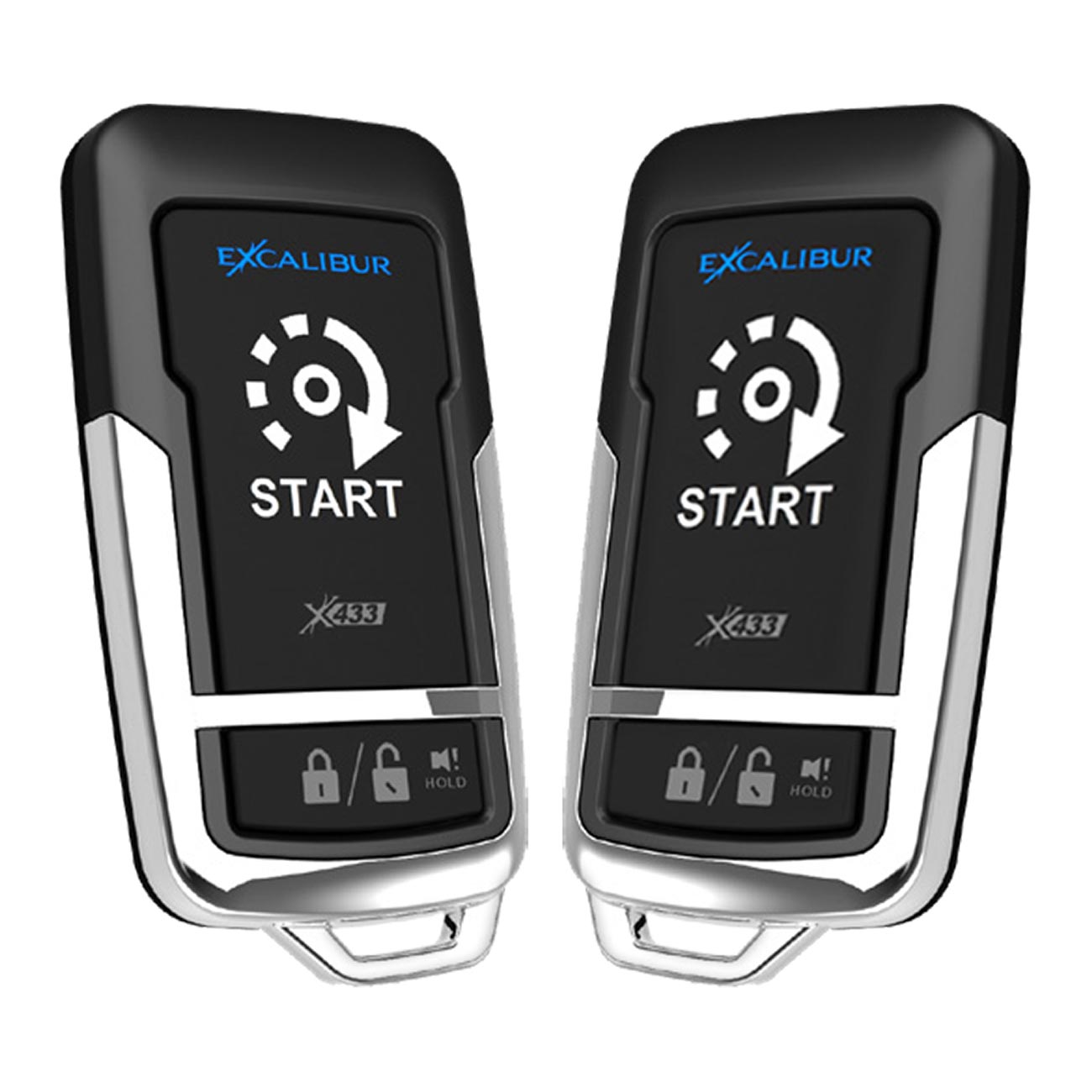 Excalibur Alarms RS272 Remote Start and Keyless Entry System with 1500 Feet Range