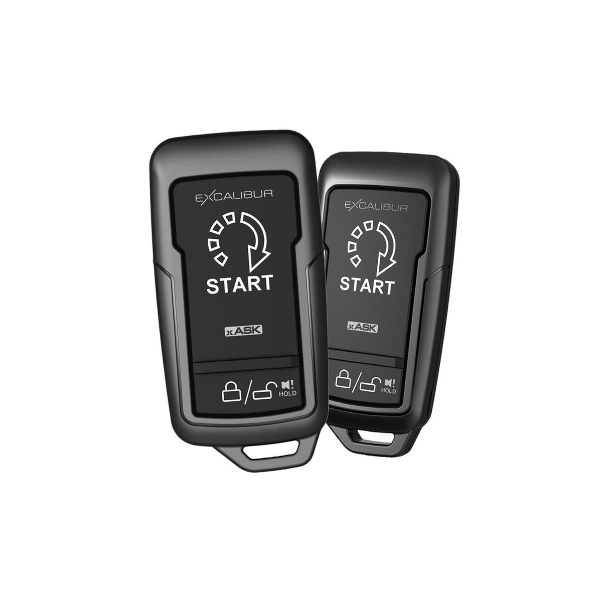 Excalibur Alarms 2-Button Remote Start and Keyless Entry Remote with 1,500-Foot Range
