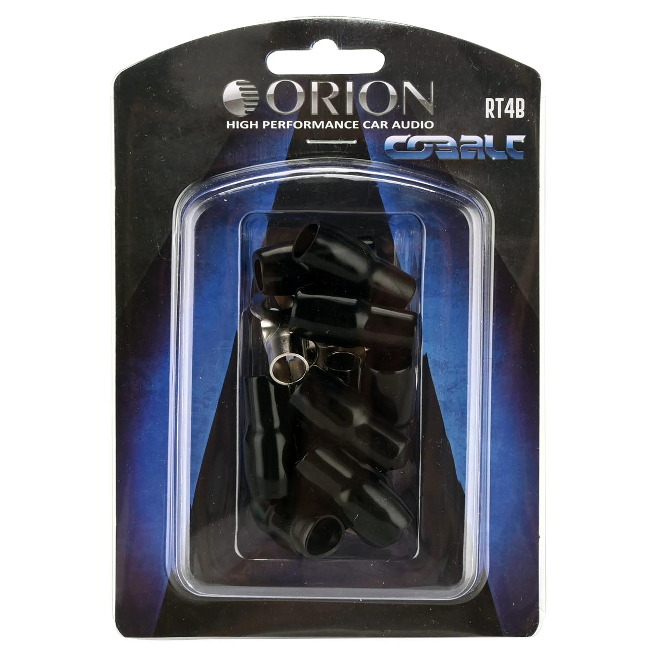 Orion RT4BOrion 4-Gauge Ring Terminal with 5/16-Inch Hole, Nickel Finish - Black - View 2