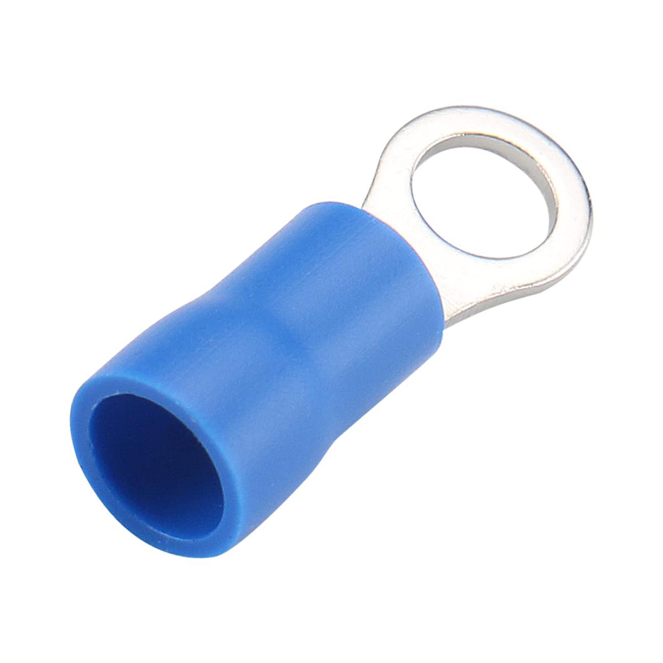 Xscorpion Ring Terminal 14/16 Gauge #8 Blue - Pack of 100