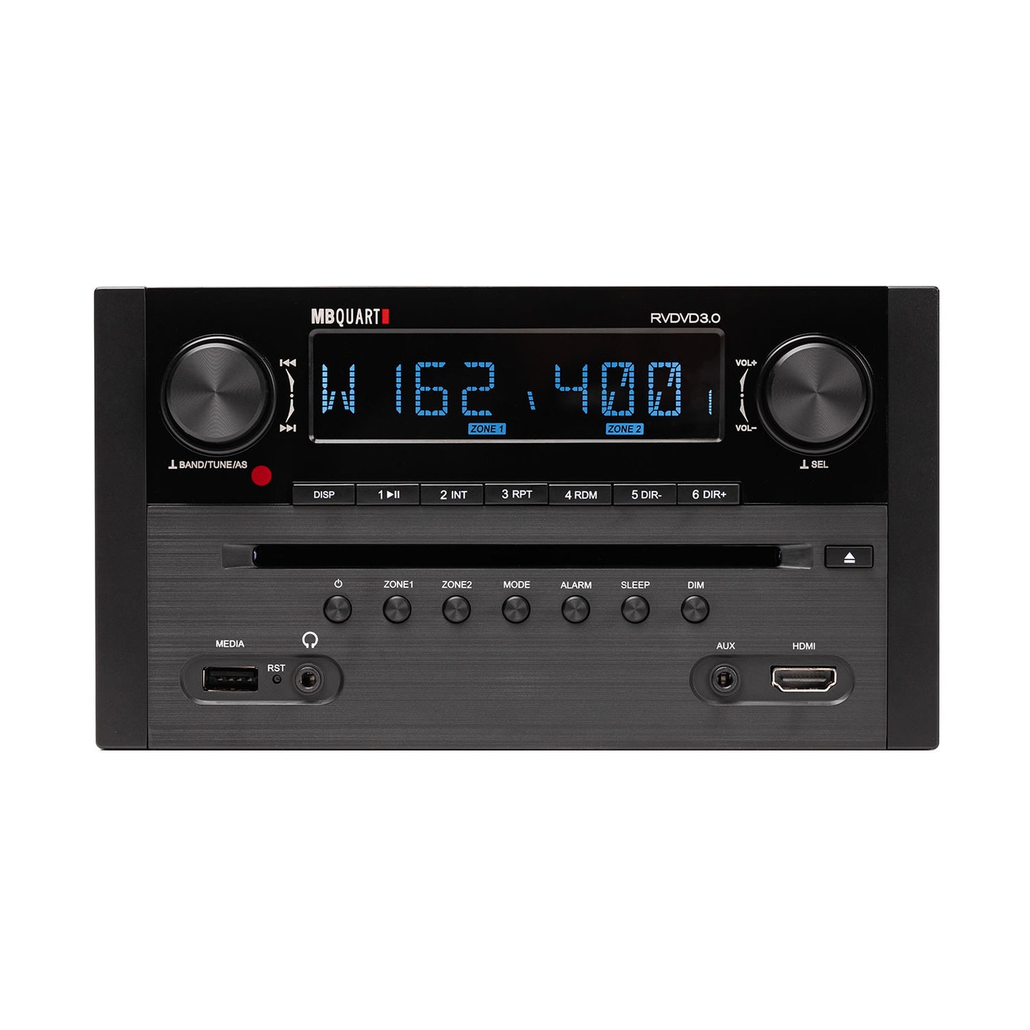 MB Quart RVDVD3.0 - Digital Multi-Media, Multi-Zone, 160w RV Source Unit