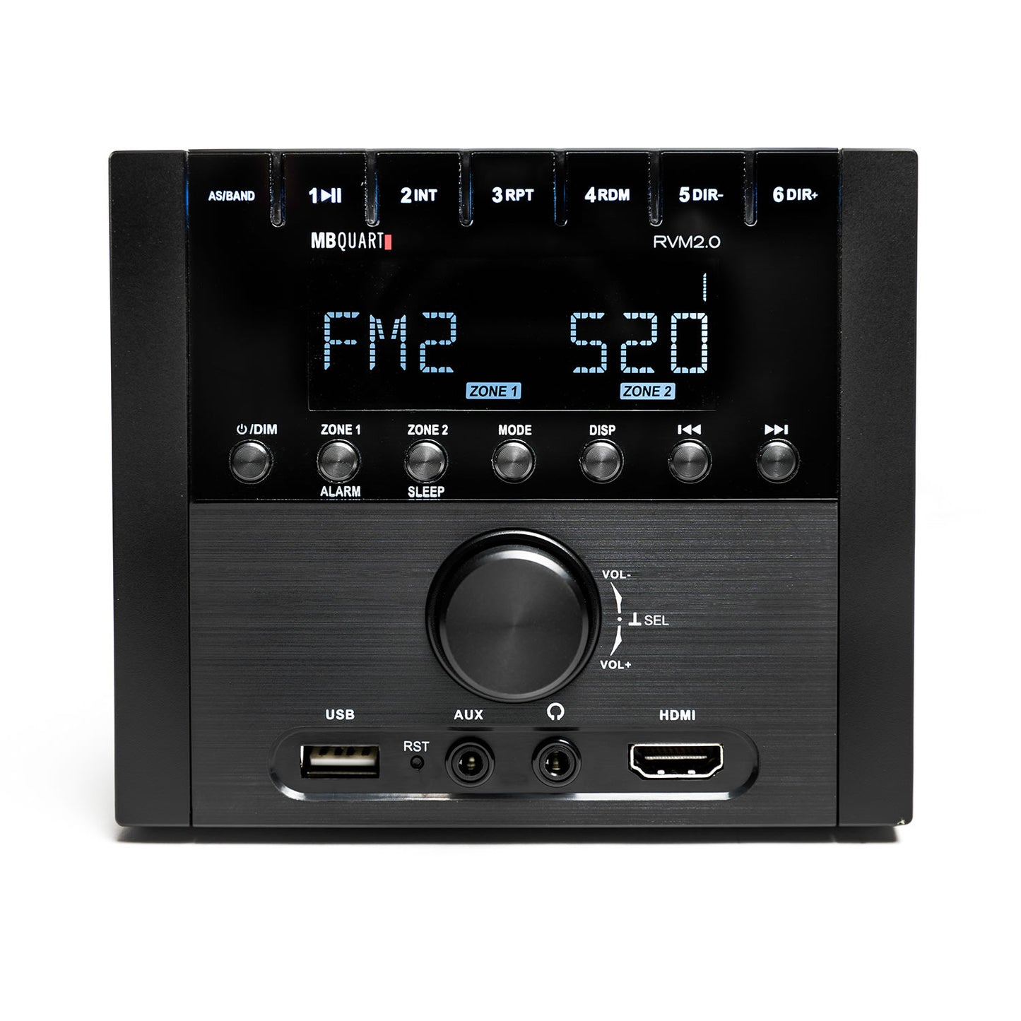 MB Quart RVM2.0 - Digital Multimedia, Multi-Zone, 160 Watt RV Mechless