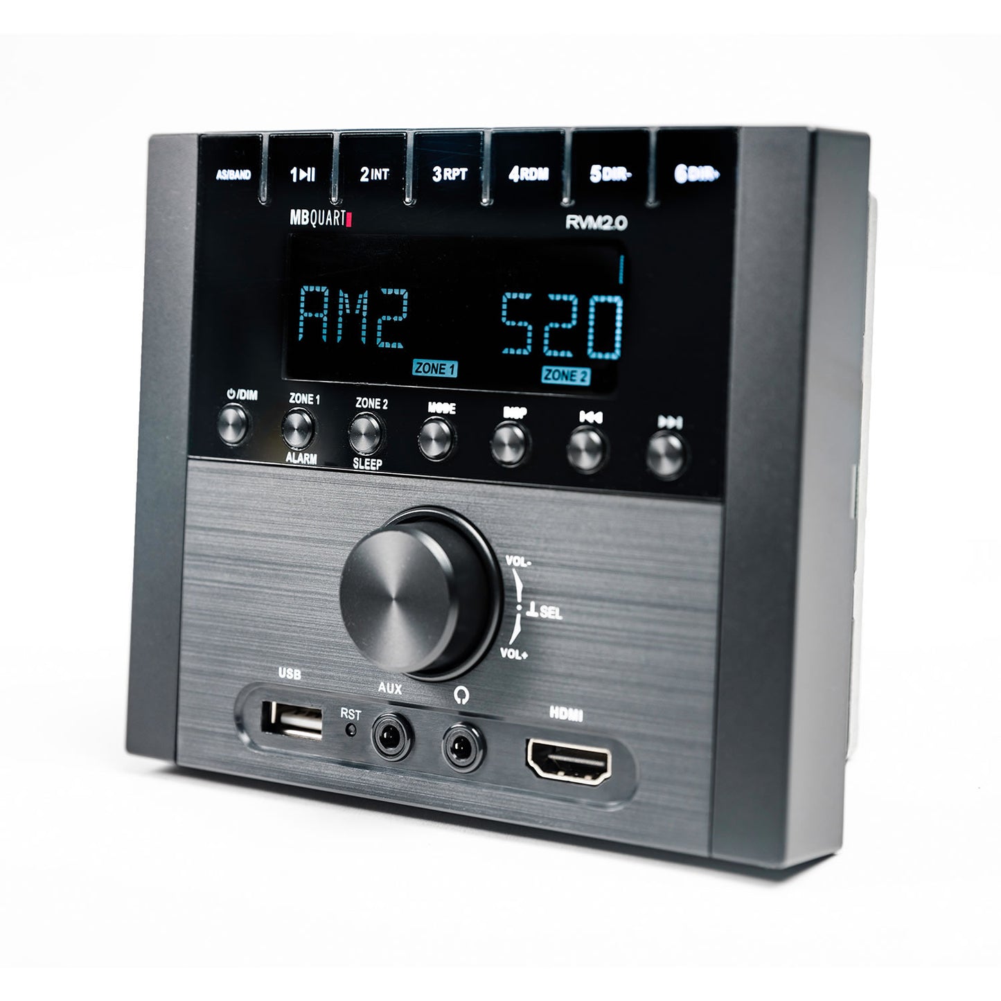 MB Quart RVM2.0 - Digital Multimedia, Multi-Zone, 160 Watt RV Mechless