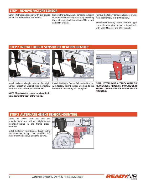 Ready Air - FORD F150 15-UP LOAD LEV - 88-21150