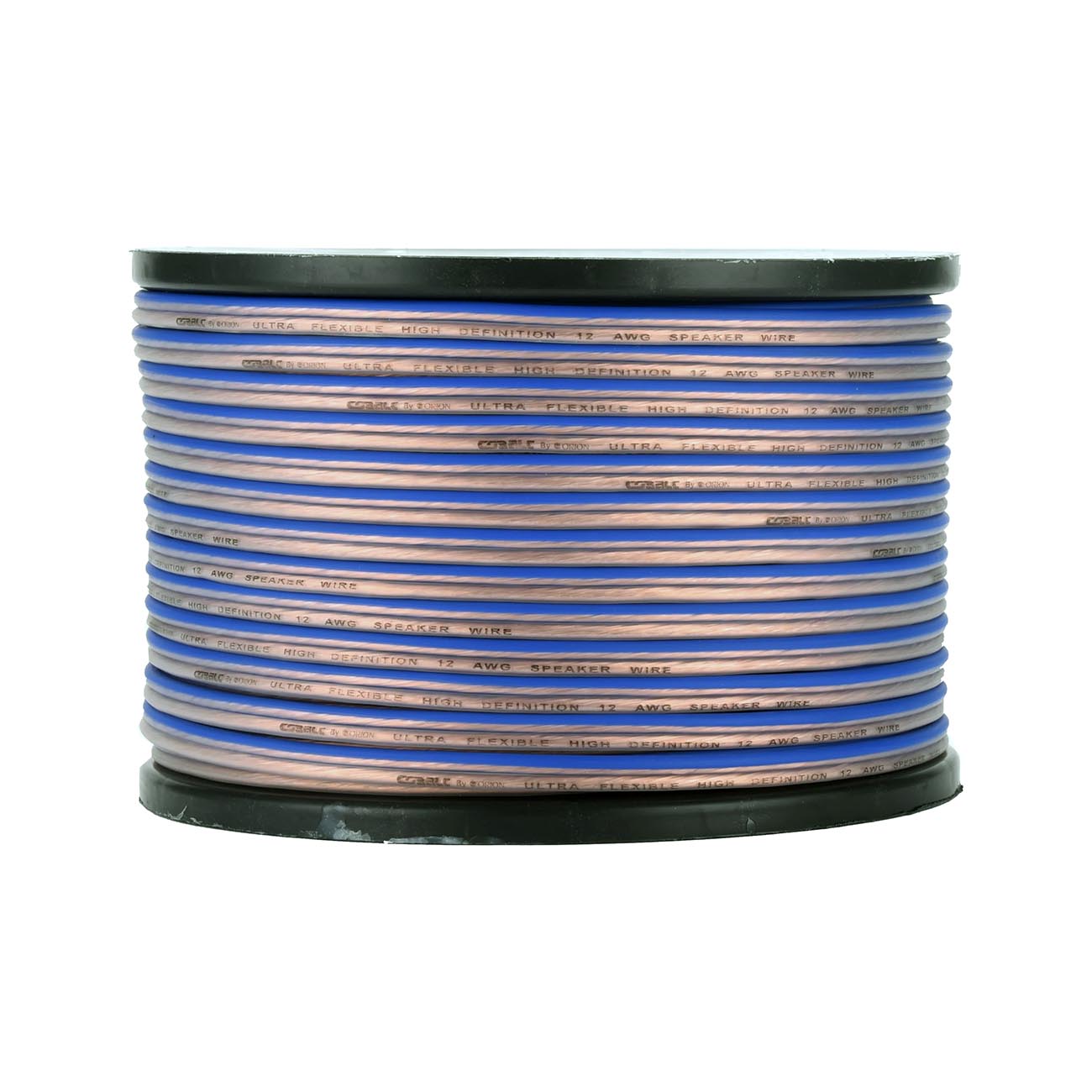 Orion Cobalt Series 12 Gauge Speaker Wire - Blue and Clear, 300 ft Roll - View 2