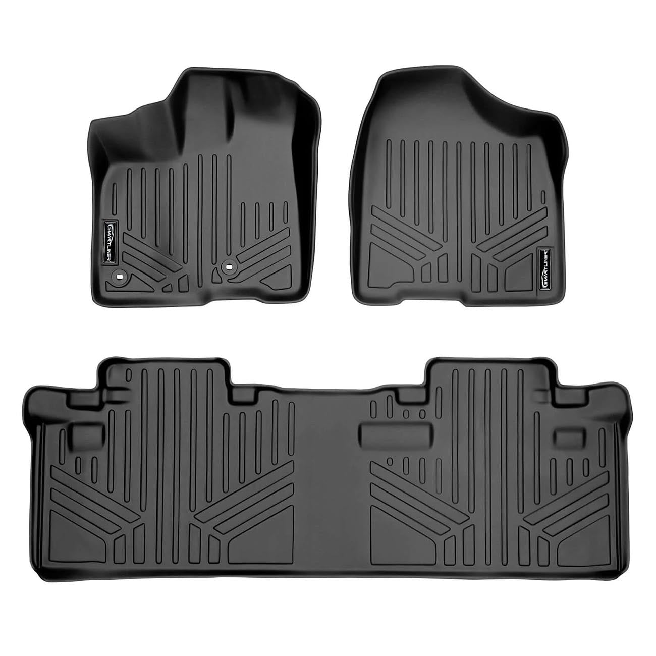 SMARTLINER Smartliner Floor Liners for 2013-2020 Toyota Sienna 8-Passenger Model
