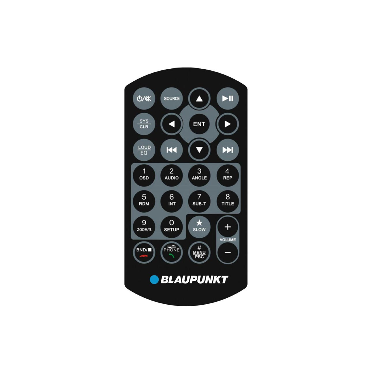Blaupunkt 7-Inch Double DIN Mechless Fixed Face Touchscreen Receiver with Blueto - View 3