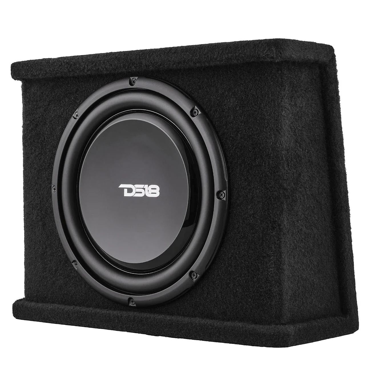 DS18 SB12 Single 12-Inch Passive Shallow Woofer Sealed Enclosure – 350 Watts RMS