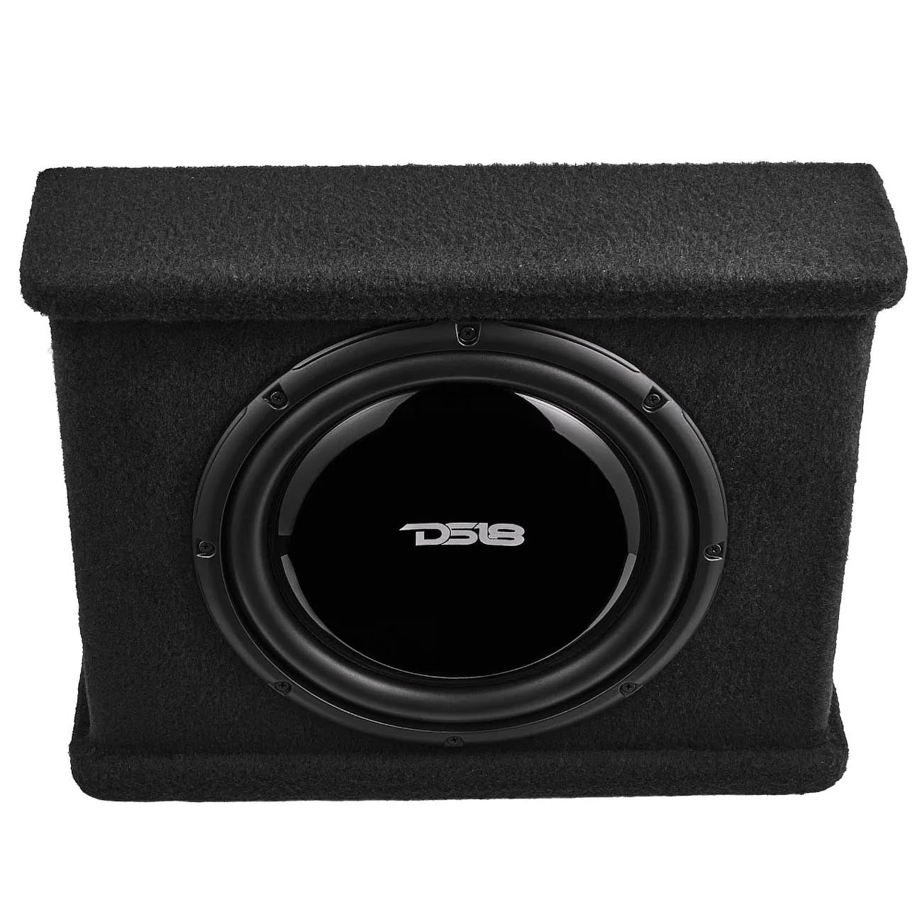 DS18 SB12 Single 12-Inch Passive Shallow Woofer Sealed Enclosure – 350 Watts RMS