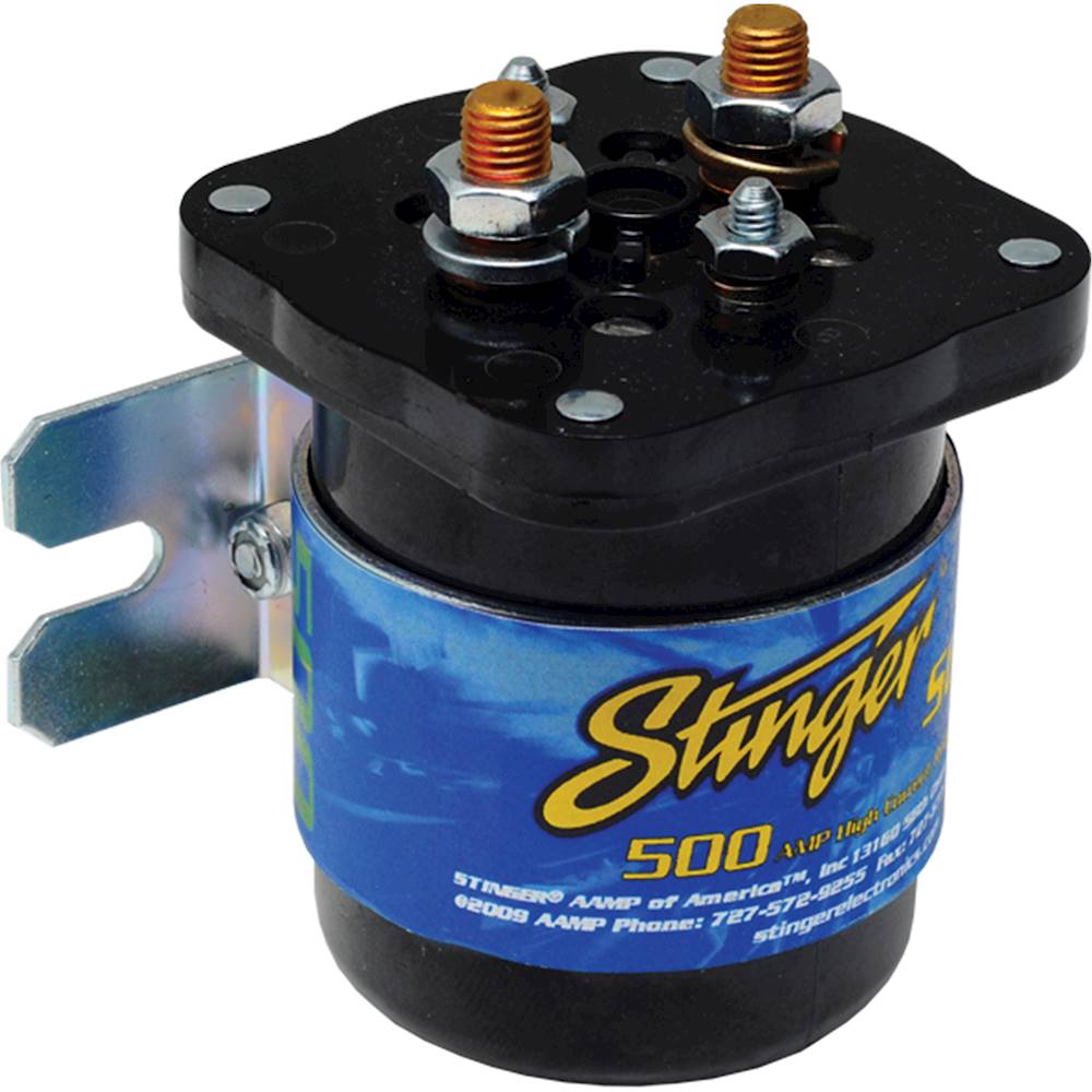 Stinger SGP35 500 Amp Relay & Battery Isolator for Automotive Electrical Systems